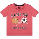 Camiseta-Infantil-College-Vermelho---Toys-And-Kids