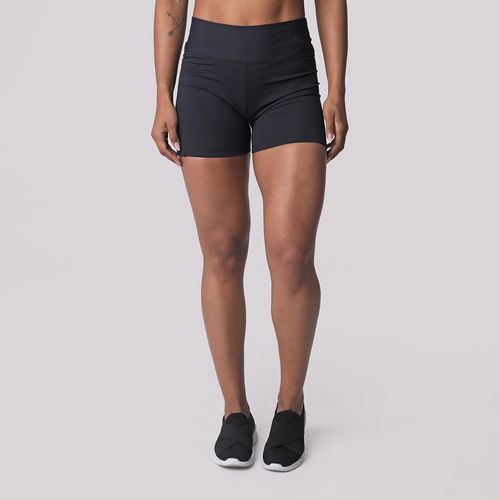 Short Norton Liso Preto Bolso Lateral