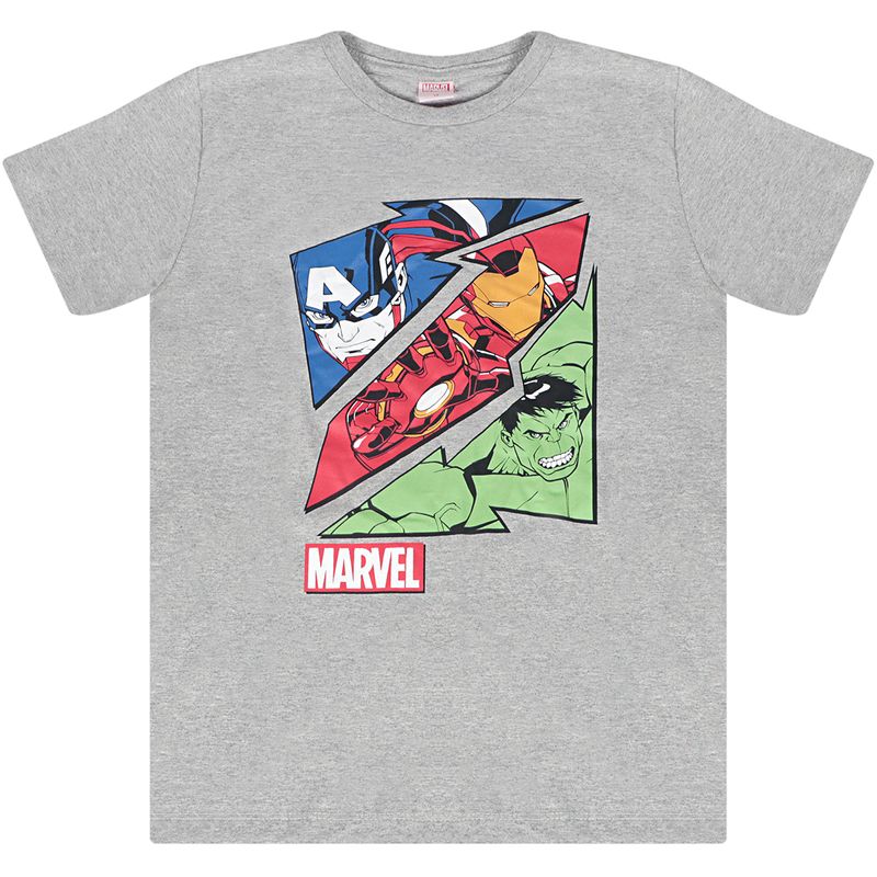 Camiseta-Infantil-Os-Vingadores-Cinza---Marvel-V