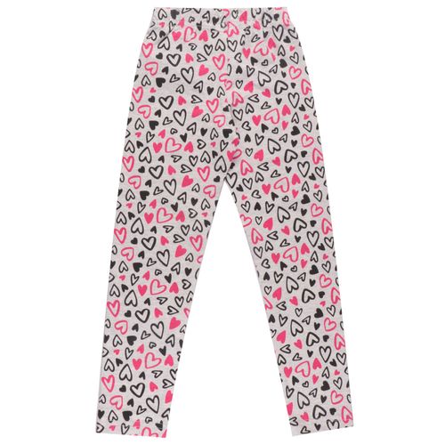 Calça Infantil Coração Cinza - Yeapp