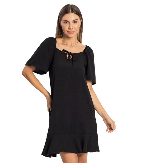 Vestido Air Flow  Rovitex Preto