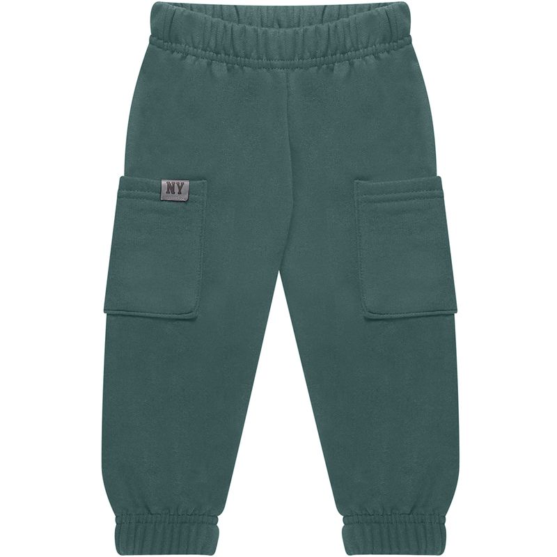 Calca-Media-Infantil-Jogger-Verde---Toys-And-Kids