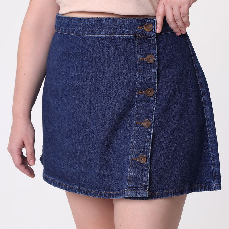 Short-Saia-Abotoamento-Jeans-Ink