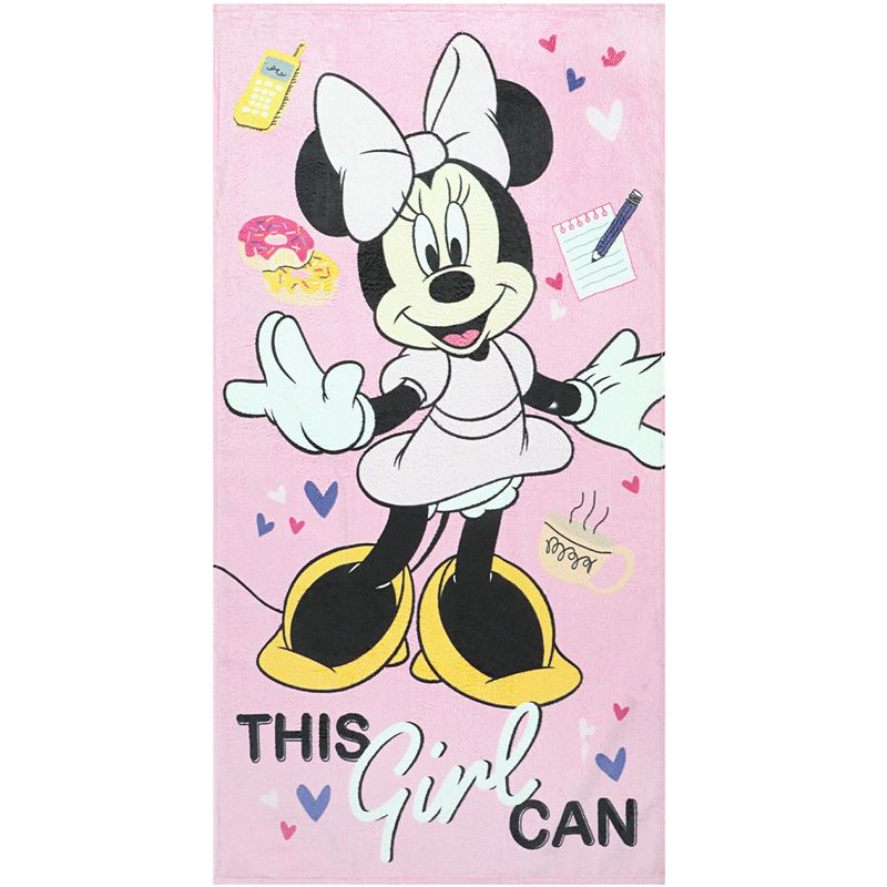 Toalha-De-Banho-Aveludada-Minnie-Mouse-This-Girl-Can-Rpt