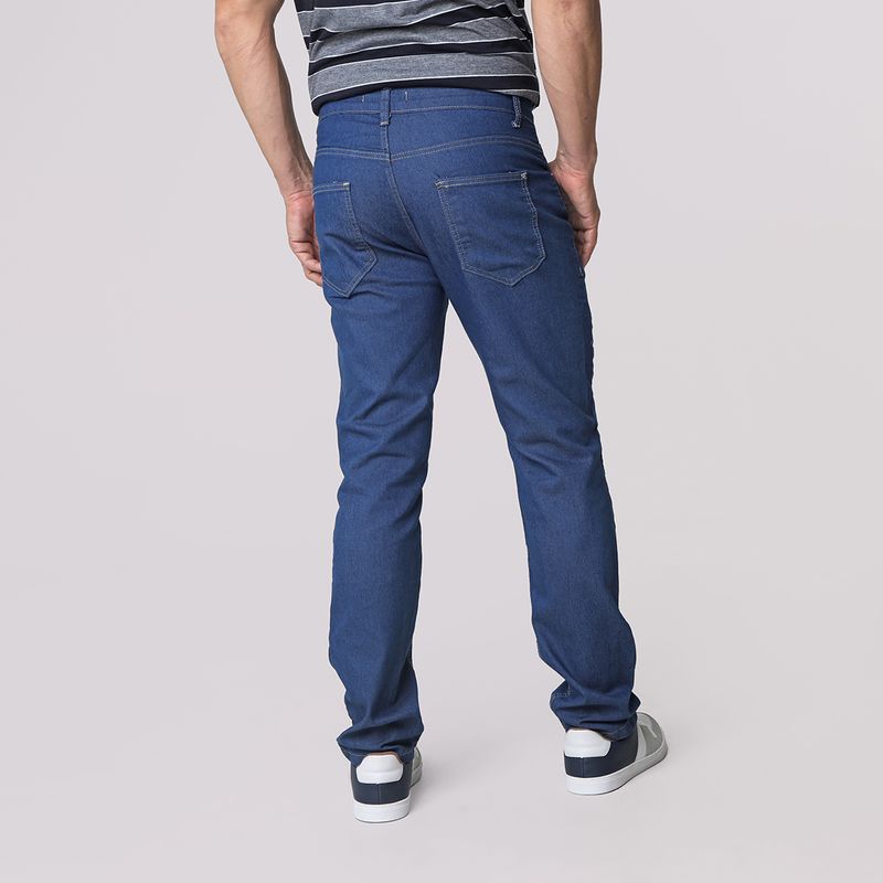 Calca-Jeans-Reta-Amaciada-Blue-Medio-Liso-Jeans---INK