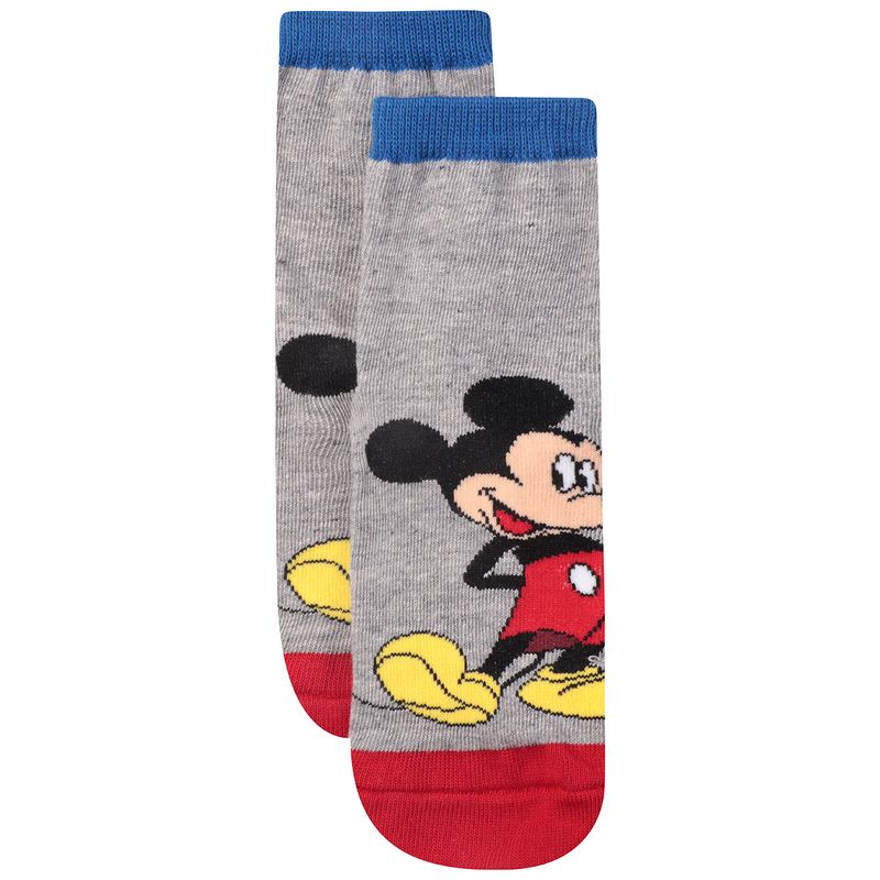 Meia-Soquete-Infantil-Mickey-Sortido---Disney