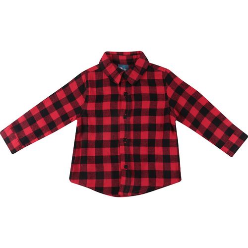 Camisa Infantil Navy Vermelho - Toys And Kids