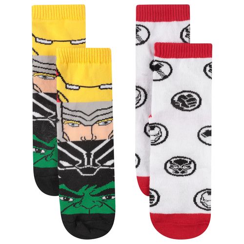 Meia Estampada Marvel Marvel Sortido