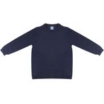 Sueter-Knit-Sweater-Solid-Azul