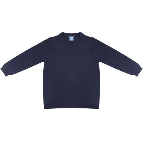 Suéter Knit Sweater Solid Azul