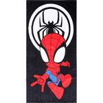 Toalha-De-Banho-Aveludada-Preta-Toy-Spiderman-Verao-Rpt-971916