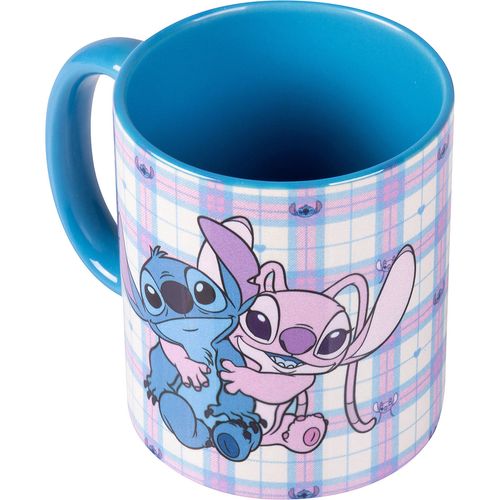 Caneca Xadrez Stitch E Angel