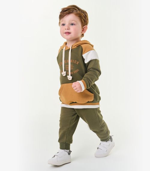 Conjunto Infantil Masculino Trick Nick Verde