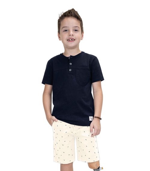 Conjunto Infantil Masculino Trick Nick Azul