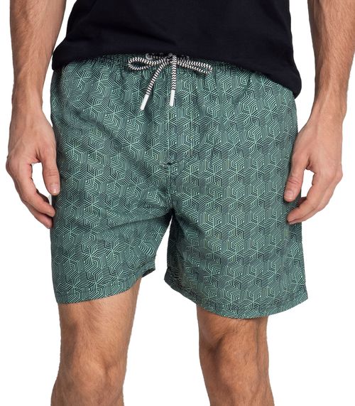 Bermuda Masculina Tactel Diametro Verde