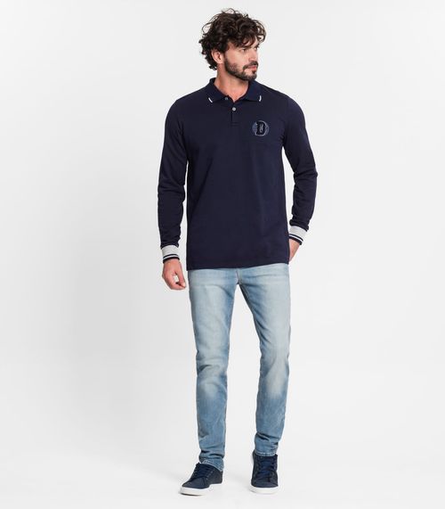 Calça Masculina Slim Jeans Diametro Azul