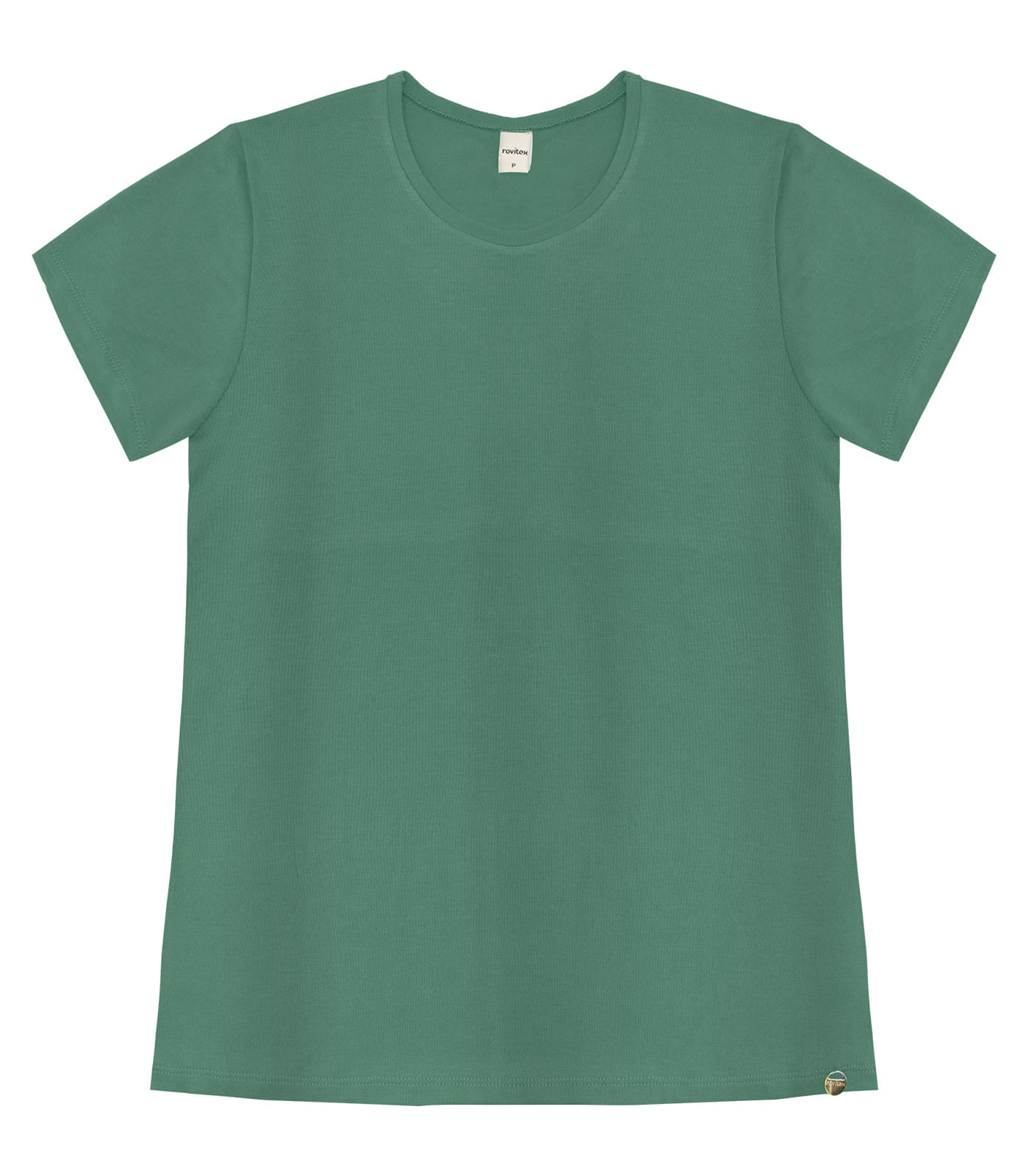 Blusa Feminina Básica Visco Tricot Rovitex Verde
