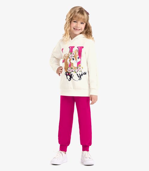 Conjunto Infantil Feminino Rovi Kids Bege