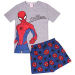 Pijama-Manga-Curta-Infantil-Spider-Man-Cinza---Marvel