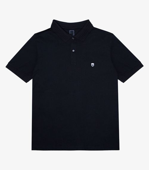 Polo Masculina Regular Select Preto