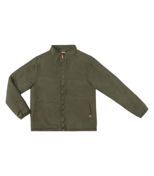 Jaqueta Masculina Em Suede Diametro Verde