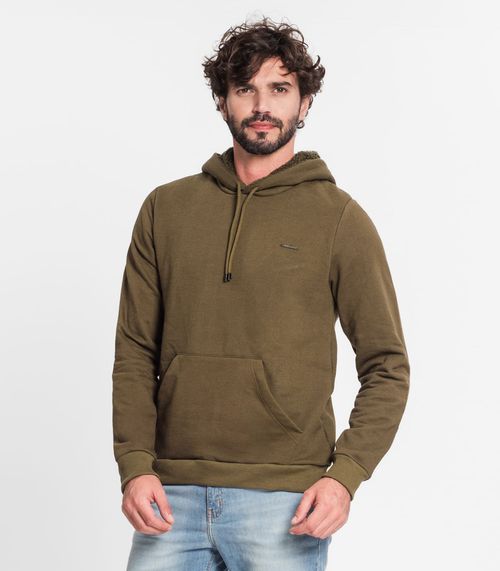 Blusão Com Capuz Masculino Diametro Verde