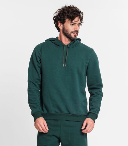 Blusão Com Capuz Masculino Diametro Verde