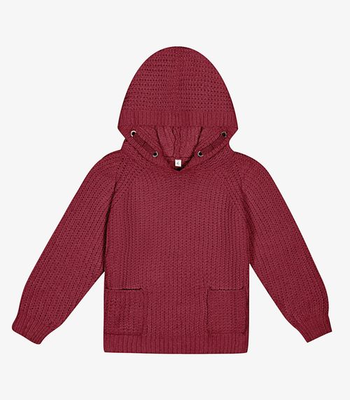 Sueter Tricot Infantil Trick Nick Vermelho