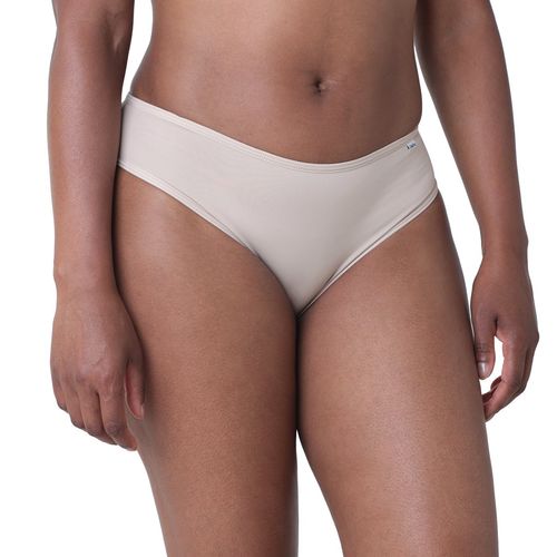 Kit 3 Calcinhas Delrio Laços Branco/Bege/Rosa