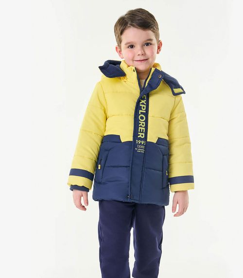 Jaqueta Infantil Explorer Trick Nick Amarelo