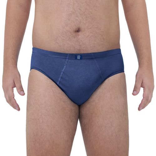 Kit 3 Cuecas Slip Com Elástico Embutido – Tam Gg
