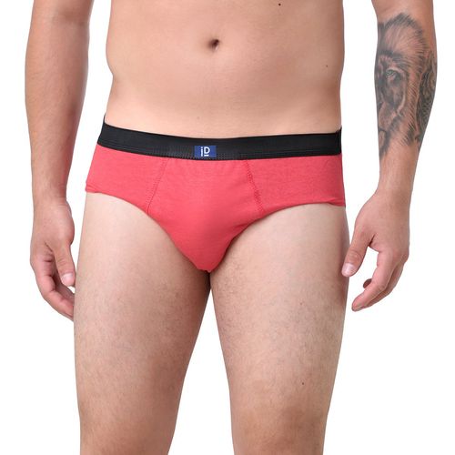 Kit 3 Cuecas Slip Elástico Aparente - Tam Gg