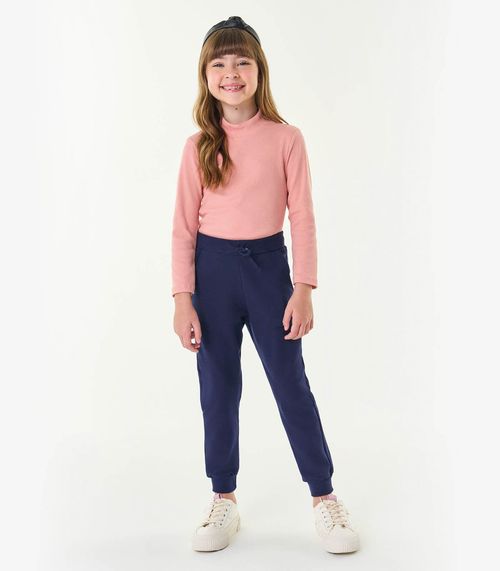 Calça Infantil Feminina Molecotton Trick Nick Azul