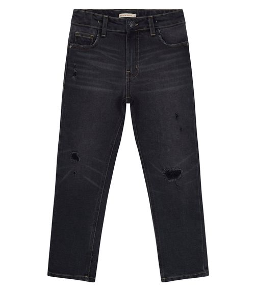 Calça Jeans Infantil Masculina Trick Nick Preto