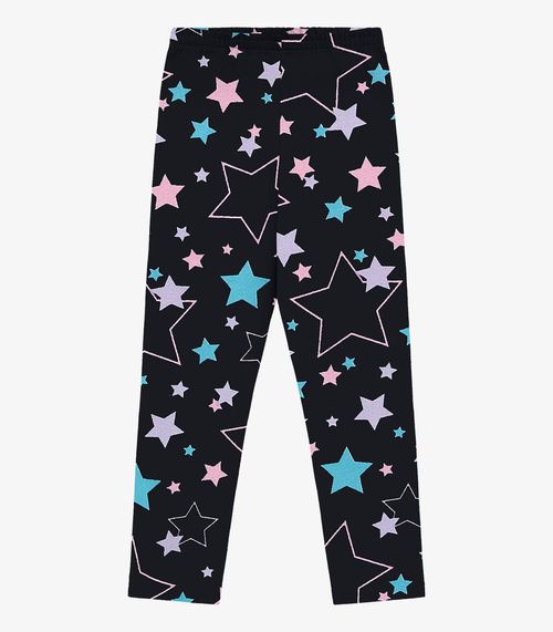 Legging Infantil Estampada Rovi Kids Preto