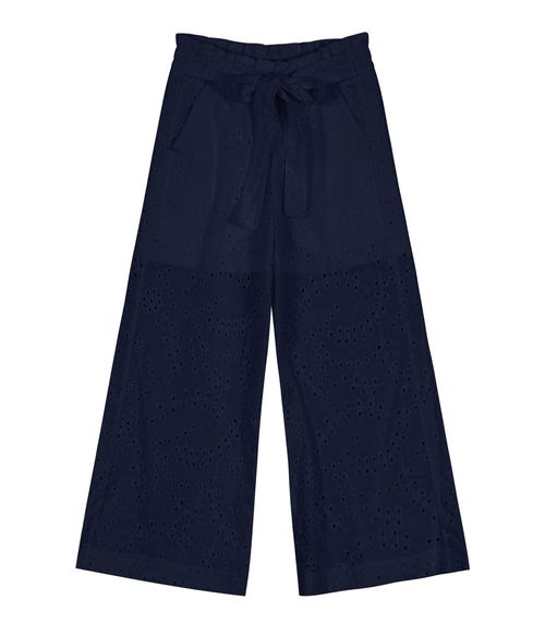 Calça Infantil Clochard Wide Leg Trick Nick Azul