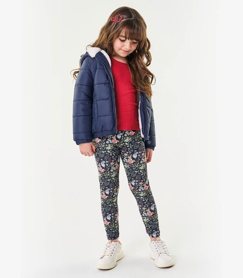 Legging Infantil Feminina Florida Trick Nick Azul