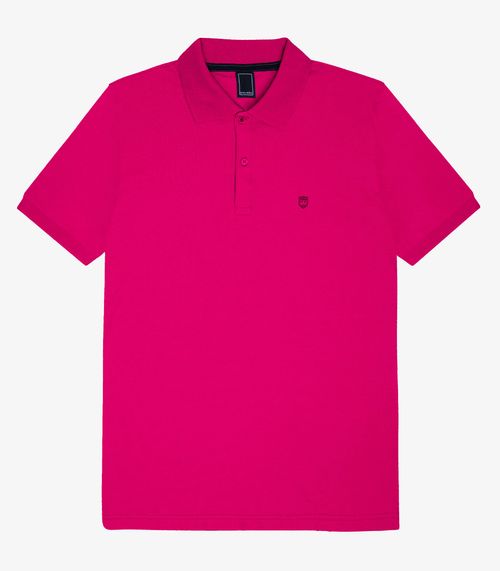 Polo Masculina Regular Select Rosa