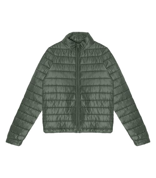 Jaqueta Puffer Masculina Com Bolsos Diametro Verde