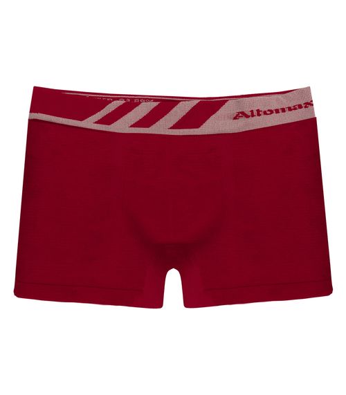 Cueca Boxer Lisa Microfibra Altomax Vermelho