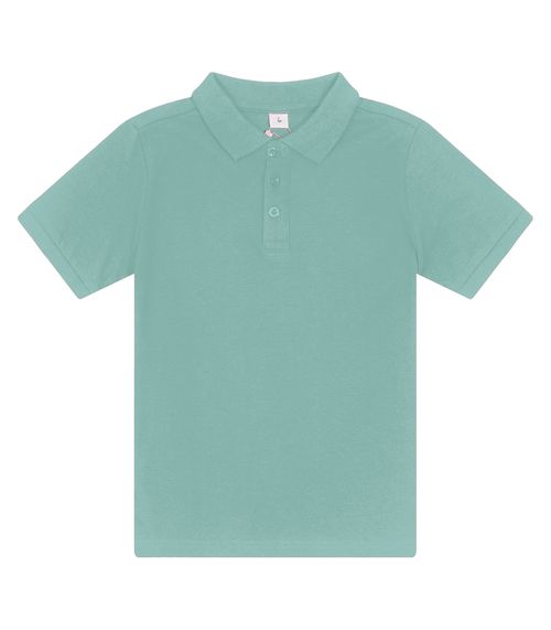 Polo Infantil Masculina Em Cotton Trick Nick Verde