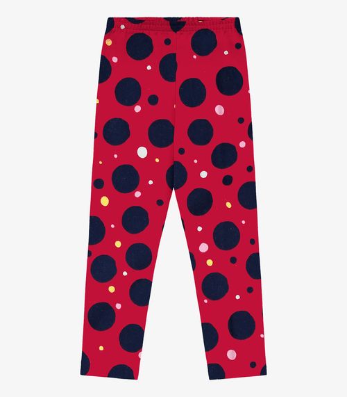 Legging Infantil Estampada Rovi Kids Vermelho