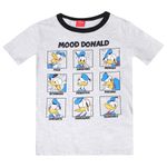 Pijama-Manga-Curta-Disney-Pato-Donald-Cinza