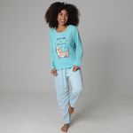 Pijama-Manga-Longa-Azul-com-Cachorro-Estampado