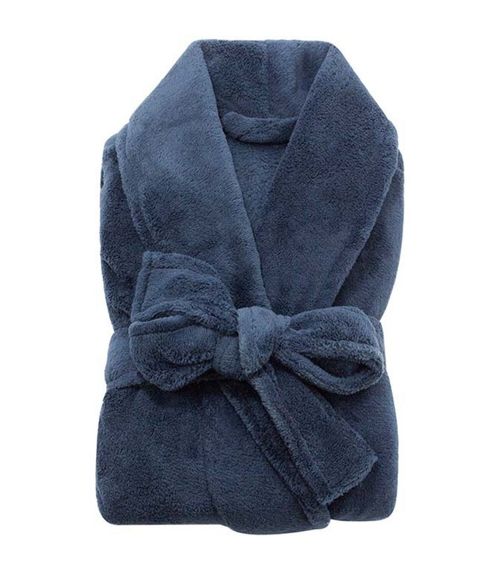 Roupão Microfibra Camesa Azul