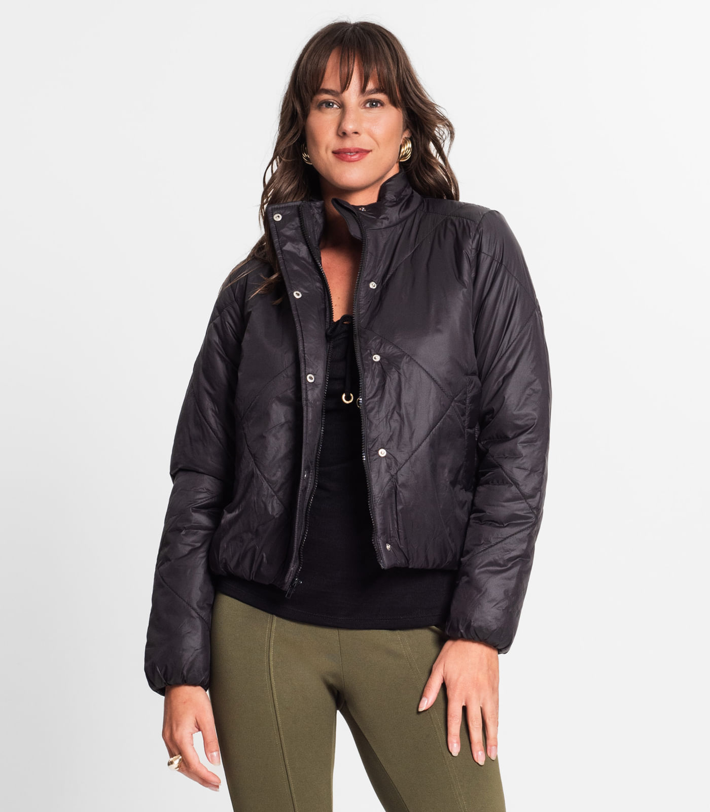 Jaqueta Puffer Com Capuz Jaqueta Infantil Zeep Puffer Capuz