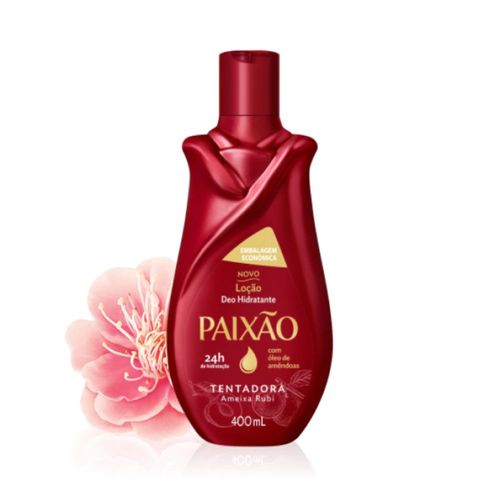 Paixao Deo Locao Tent Ameixa Ru 12X400Ml- Paixao