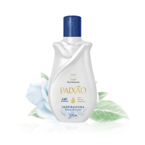 Paixao Deo Locao Insp Rosas Bra 24X200Ml- Paixao