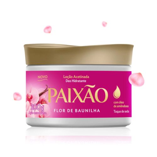 Paixao Deo Locao Acet Flor Baun 12X300G- Paixao