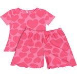 Pijama-Manga-Curta-Infantil-Coracao-Rosa---Yeapp